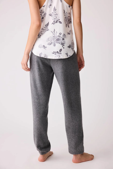 PJ Salvage Dark Charcoal Feeling Loved Banded Lounge Pants RRFLP2