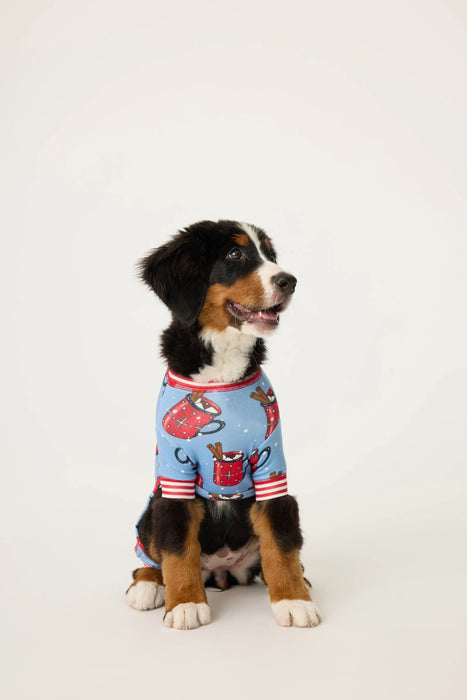 PJ Salvage Denim Blue Hug In A Mug Dog Sweater RQHIDG