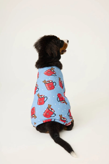 PJ Salvage Denim Blue Hug In A Mug Dog Sweater RQHIDG