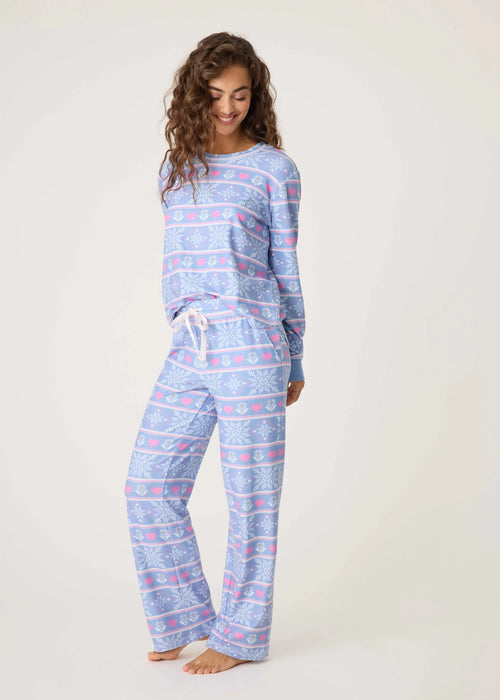 PJ Salvage Denim Mountain Bound Pajama Set RPMBST3