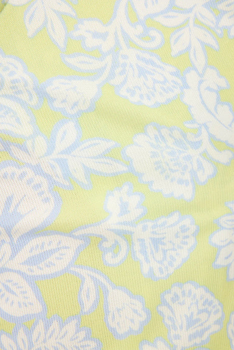 PJ Salvage Electric Lime Beautiful Life Floral Print Short Set RUBLTK/RUBLS1