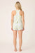 PJ Salvage Electric Lime Beautiful Life Floral Print Short Set RUBLTK/RUBLS1