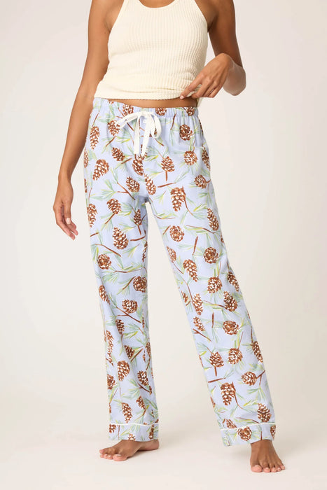 PJ Salvage Feelin' Pine Winter Print Flannel Pant RUFLP