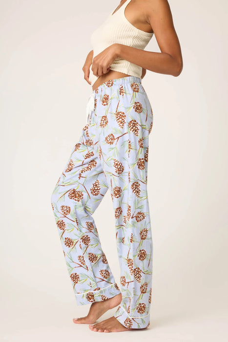 PJ Salvage Feelin' Pine Winter Print Flannel Pant RUFLP
