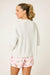 PJ Salvage Heather Cloud Espresso Til Prosecco Snuggle Sweater RUFLLS