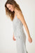 PJ Salvage Heather Grey Lazy Days Pinstripe Cami Top RSLDC2