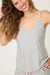PJ Salvage Heather Grey Lazy Days Pinstripe Cami Top RSLDC2