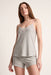 PJ Salvage Heather Grey Lazy Days Short Set RSLDC2/RSLDS2