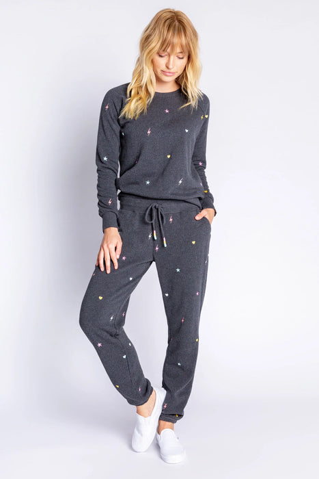 PJ Salvage Women's Loungewear Shining Star Hoody At Womenu2019s