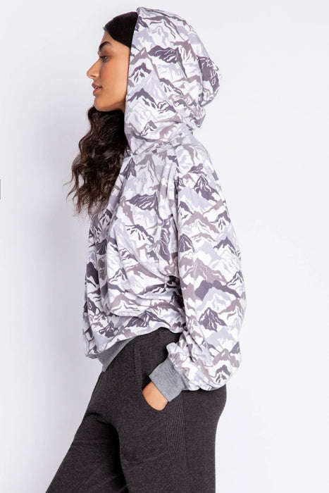 PJ Salvage Ivory Mountain Bound Lounge Hoodie REMBHD