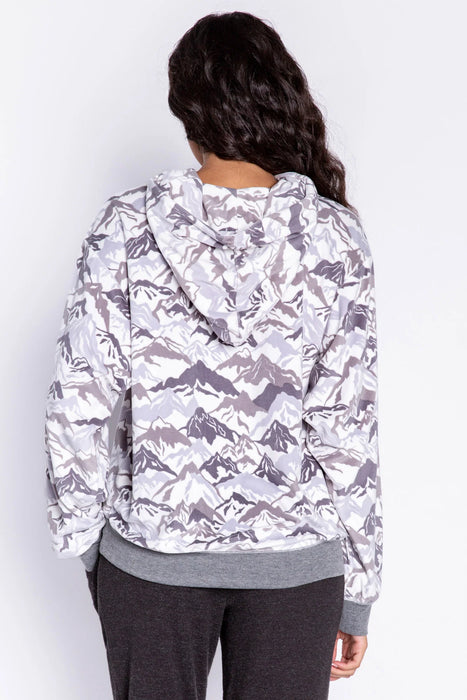 PJ Salvage Ivory Mountain Bound Lounge Hoodie REMBHD