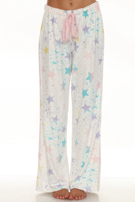 PJ Salvage Ivory Star Splatter Pajama Set RKSTPJ