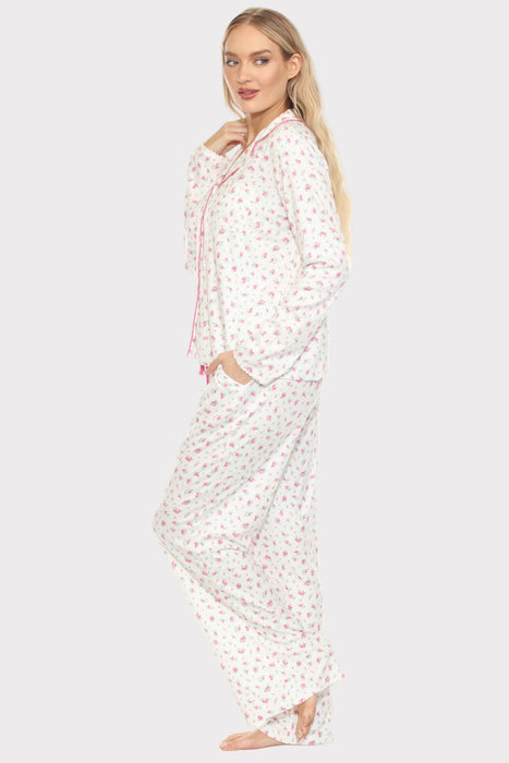 PJ Salvage Ivory Vintage Remix Pajama Set RNVRLS1/RNVRP1