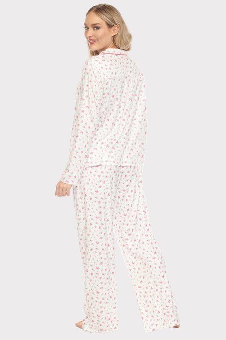 PJ Salvage Ivory Vintage Remix Pajama Set RNVRLS1/RNVRP1