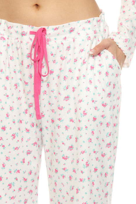 PJ Salvage Ivory Vintage Remix Pajama Set RNVRLS1/RNVRP1