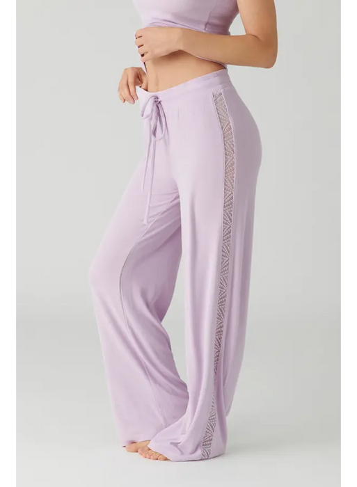 PJ Salvage Lavender Glow Lacey Basics Pajama Set RPLBST2