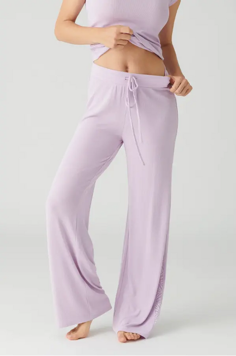 PJ Salvage Lavender Glow Lacey Basics Pajama Set RPLBST2