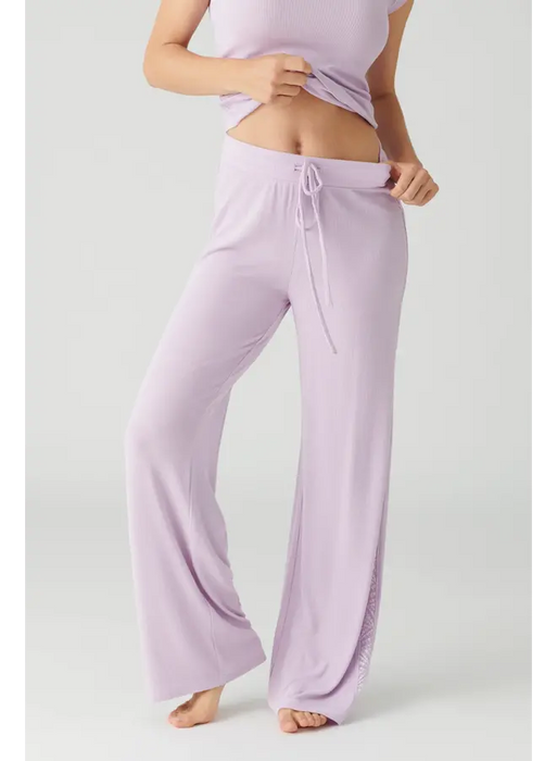 PJ Salvage Lavender Glow Lacey Basics Pajama Set RPLBST2