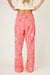 PJ Salvage Let's Get Fizzical Cat Print Flannel Pant RUFLP