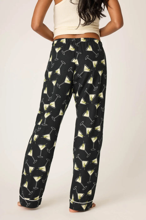 PJ Salvage Merrier With A Martini Flannel Pants RUFLP1