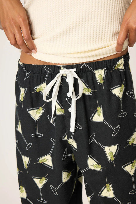 PJ Salvage Merrier With A Martini Flannel Pants RUFLP1