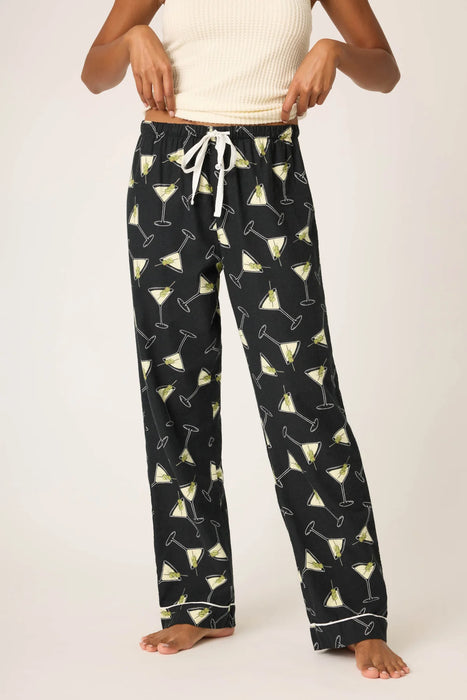 PJ Salvage Merrier With A Martini Flannel Pants RUFLP1