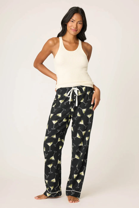 PJ Salvage Merrier With A Martini Flannel Pants RUFLP1