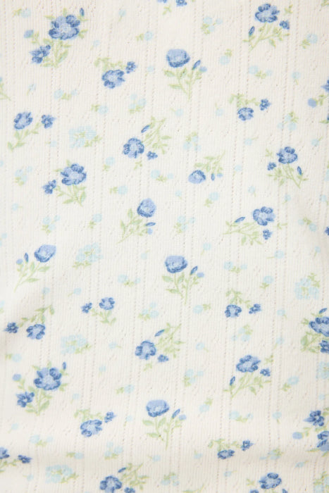 PJ Salvage More Amour Ditsy Floral Pointelle Pajama Set RWMOTK1/RWMOP1