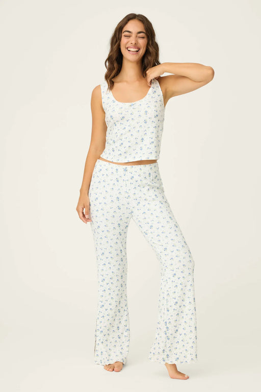 PJ Salvage More Amour Ditsy Floral Pointelle Pajama Set RWMOTK1/RWMOP1