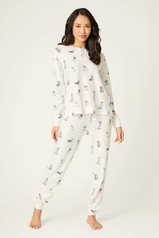 PJ Salvage My Dog Is My Valentine Pajama Set RWDVLS/RWDVP2
