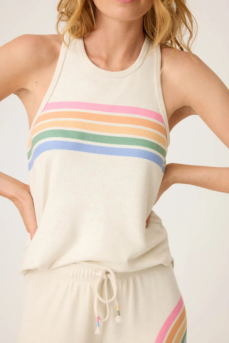 PJ Salvage Over The Rainbow Tank Top Shorts Set RUORTK/RUORS