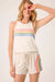 PJ Salvage Over The Rainbow Tank Top Shorts Set RUORTK/RUORS