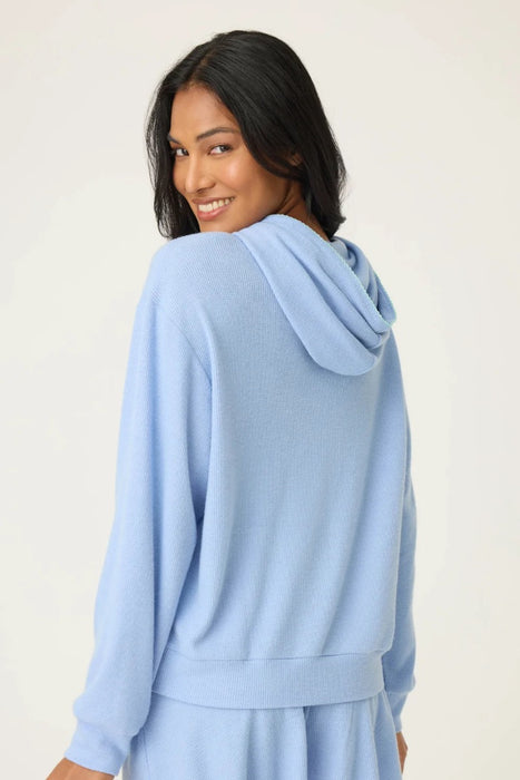 PJ Salvage Peri Vacay Vibes Waffle Hoodie Loungewear Set RUVVHD/RUVVP1