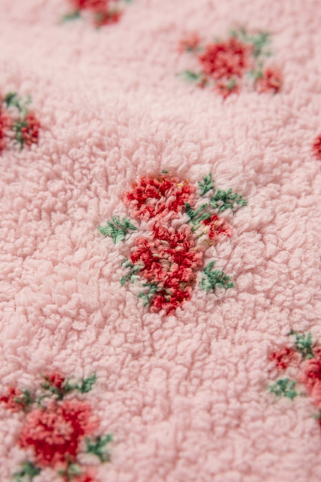 PJ Salvage Pink Let's Get Cozy Floral Print Robe RVHRR