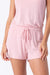 PJ Salvage Style RNLBS Pink Rose Lacey Basics Shorts