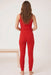 PJ Salvage Red Textured Essential Pajama Set RITETK/RITEST3