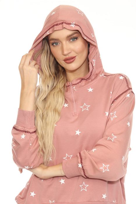 PJ Salvage Rosewood Ric Rak Patty Wack Hoodie RERRHD