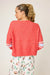 PJ Salvage Scarlet Sleigh Snuggle Sweater RUFLLS