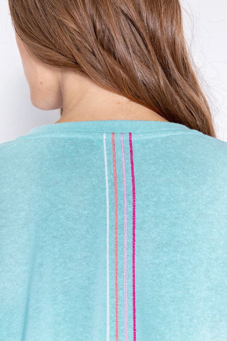 PJ Salvage Sea Spray Night & Day Long Sleeve Lounge Top RCNDLS