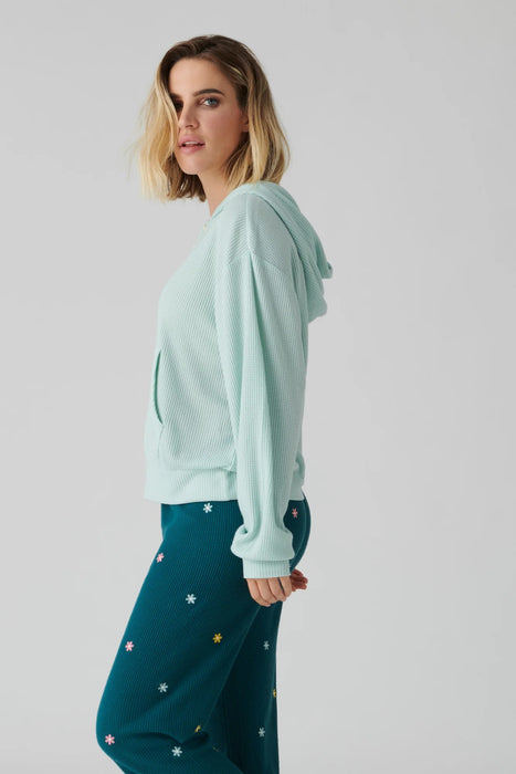 PJ Salvage Seafoam Take It Easy Lounge Hoodie RPTIHD