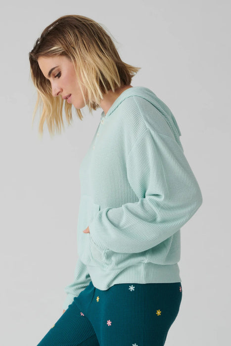 PJ Salvage Seafoam Take It Easy Lounge Hoodie RPTIHD