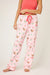 PJ Salvage Tini Time Drink Print Flannel Pants RUFLP