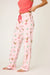 PJ Salvage Tini Time Drink Print Flannel Pants RUFLP