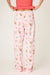 PJ Salvage Tini Time Drink Print Flannel Pants RUFLP