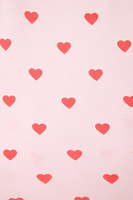 PJ Salvage Wildest Dreams Heart Print Shorts Set RWWDST