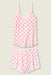 PJ Salvage Wildest Dreams Heart Print Shorts Set RWWDST