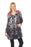 UBU Clothing Co. Crinkle Packable Rain Coat Boho Chic 21213P NEW