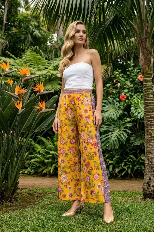 Johnny Was Camara Yasmin Cropped Easy Pant C66125-7