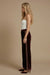 Johnny Was Blackberry Wide Leg Velvet Pants J64325-8