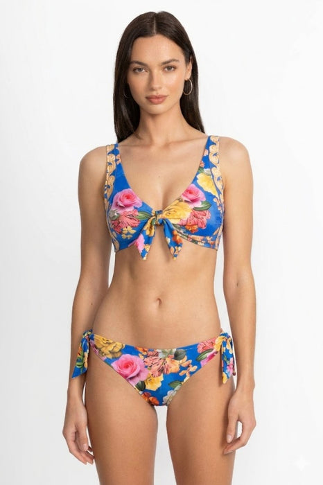 Johnny Was Pauline Front Tie Bikini Top CSW3925-M
